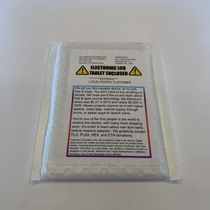 Never opened. Super RARE  PulseChain/Hex Mass Marketing Tablet - First Batch